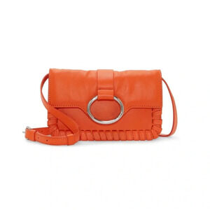 Vince Camuto Menio Small Crossbody_ tangerine Orange